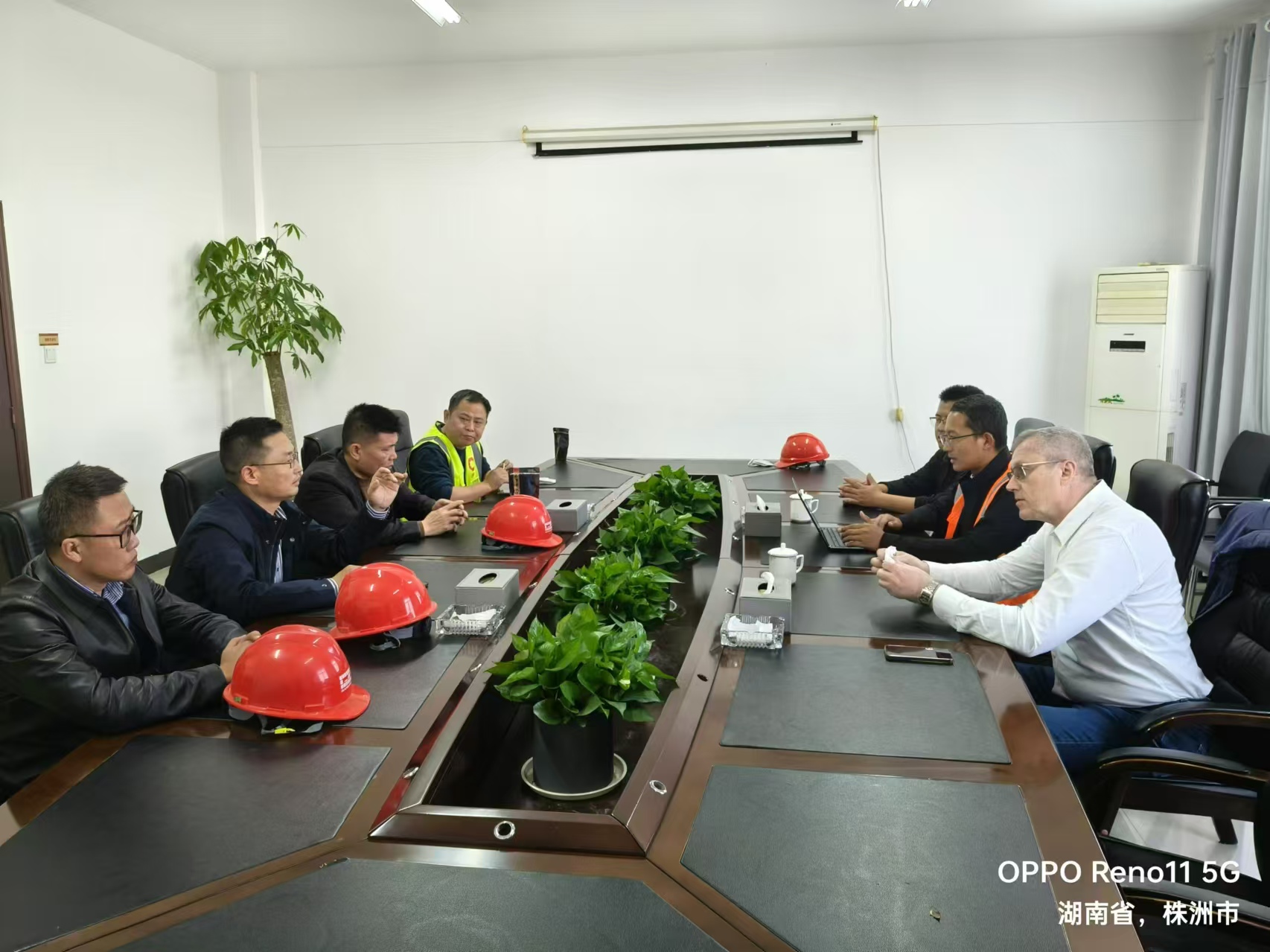 美卓副总裁Kimmo先生考察港株
